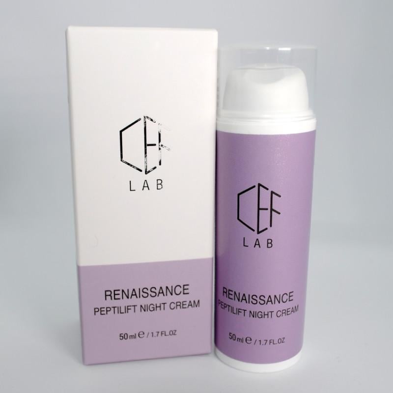 Ліфтинг-крем пептидний нічний CEF Lab Renaissance Peptilift Night Cream 50 мл (1829203562)