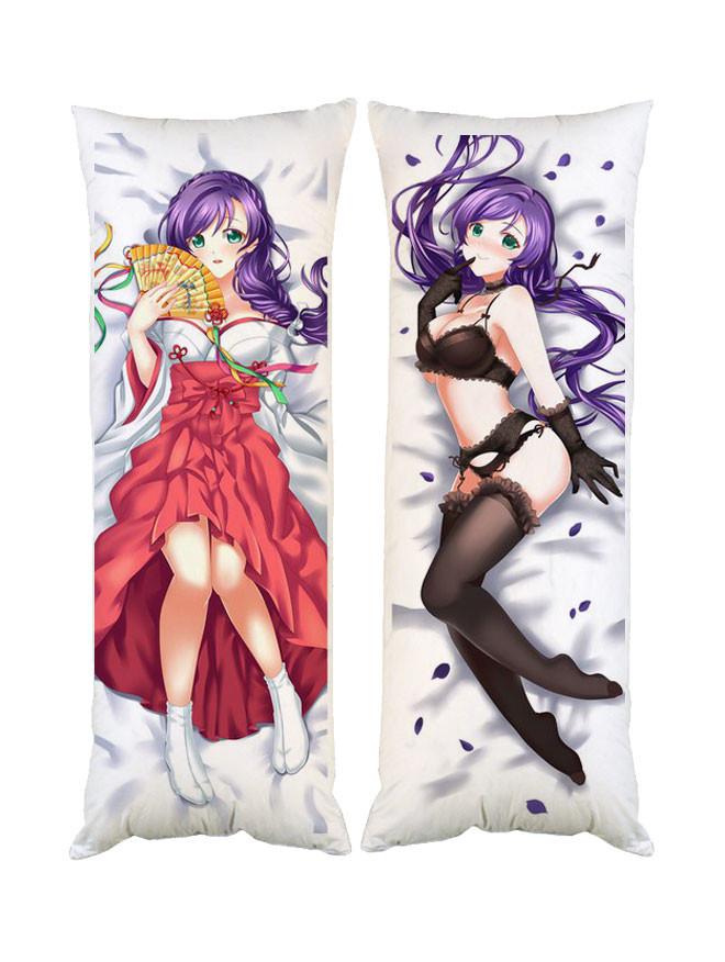 Подушка дакимакура Тодзио Нозоми аниме Love Live декоративная ростовая для обнимания 40x100 см двусторонняя (509982333)