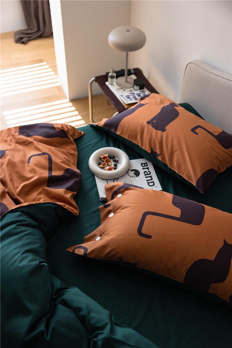 Комплект постільної білизни євро 2 з Коты - фото 7 Комплект постільної білизни євро 2 з Коты - фото 7