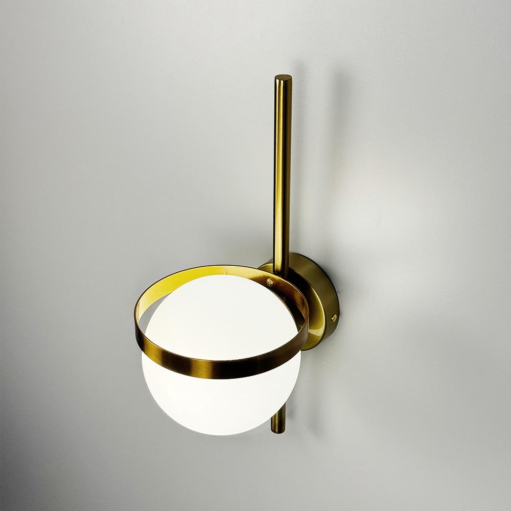 Бра Light House LNF-17460/1 AB+WT Латунь - фото 4