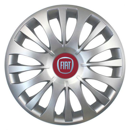 Автомобильные колпаки SKS 329 R15 с логотипом Fiat 4 шт. Серебристый Автомобильные колпаки SKS 329 R15 с логотипом Fiat 4 шт. Серебристый