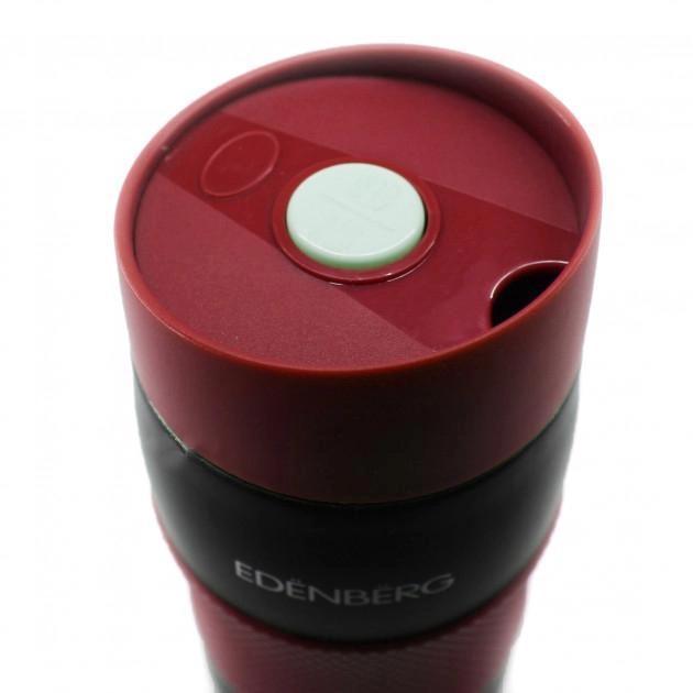 Термокухоль вакуумний Edenberg EB-622 з нержавіючої сталі 380 мл Червоний (2530557777) - фото 3 Термокухоль вакуумний Edenberg EB-622 з нержавіючої сталі 380 мл Червоний (2530557777) - фото 3