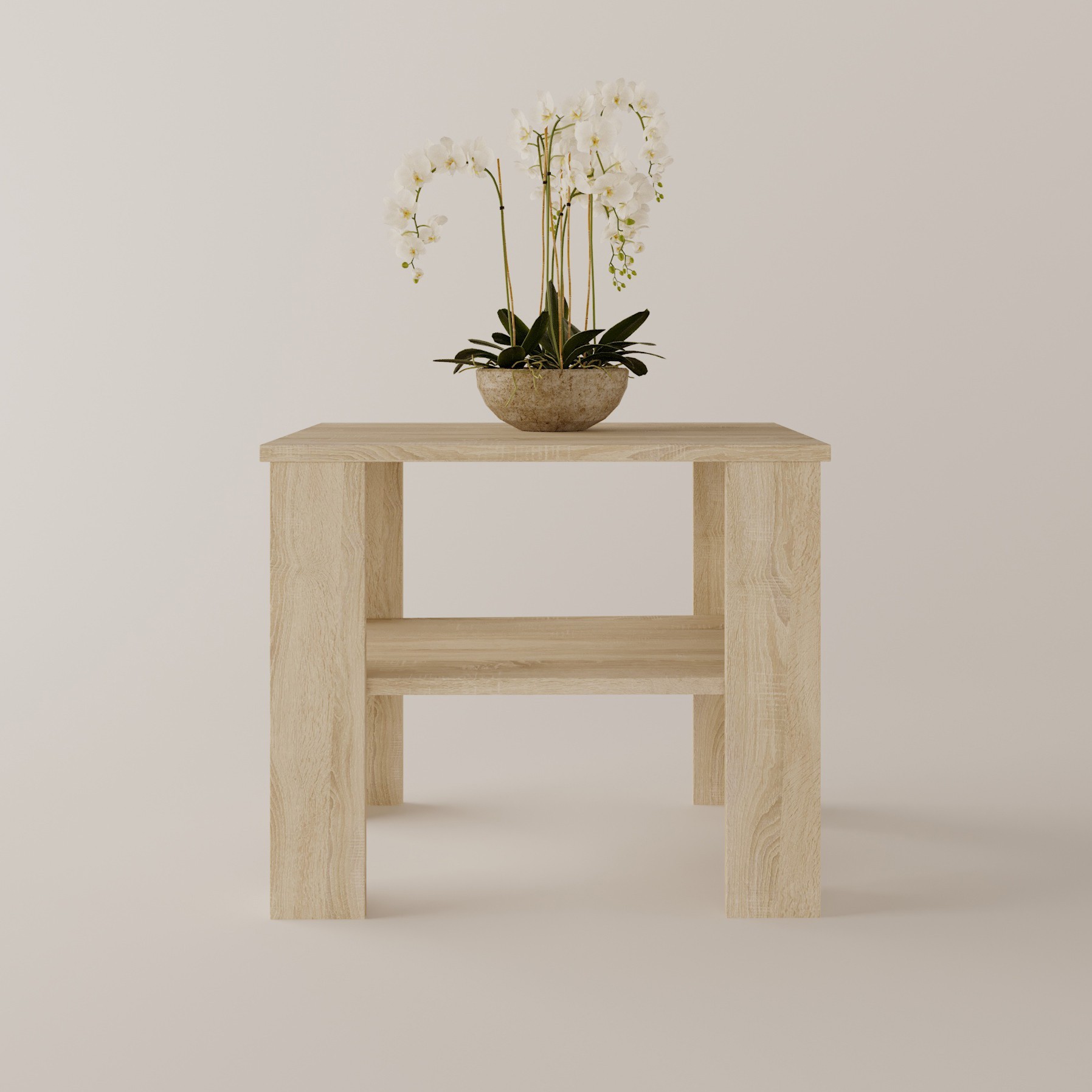 Журнальный стол 500x600x600 мм Дуб сонома - фото 2