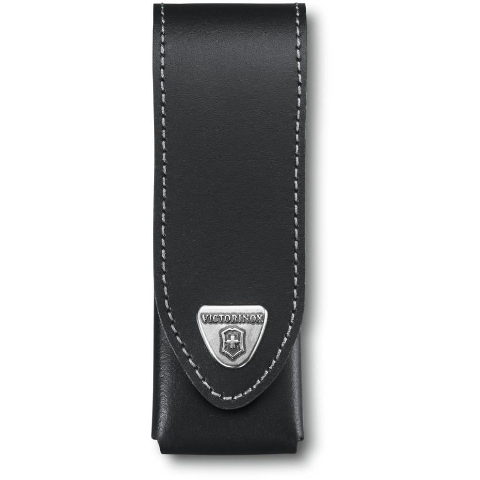 Чехол для ножа кожаный Victorinox 111 мм на липучке Black (Vx40523.3B1)