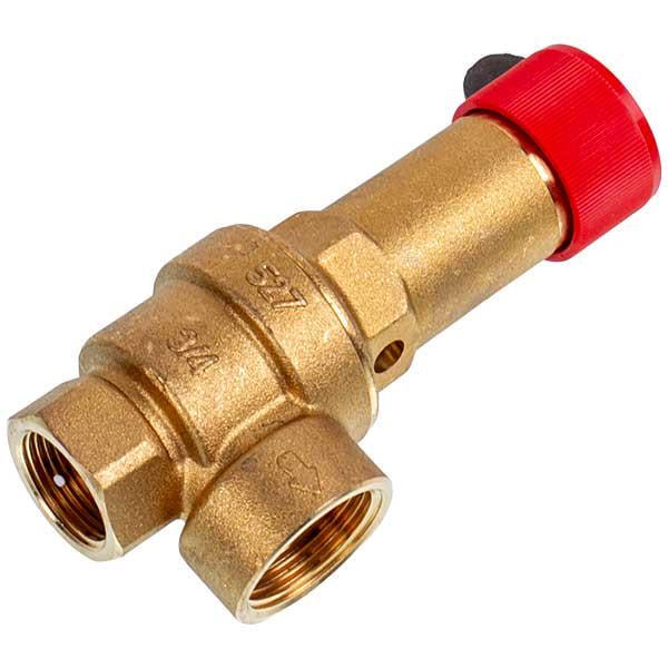 Предохранительный клапан Caleffi 4 бар 3/4" для газового конденсационного котла Immergas Victrix 50 1.018879 (00000051301)