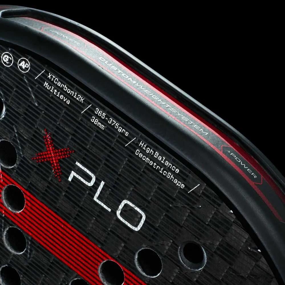 Ракетка для падел-тенниса Bullpadel Xplo 2025 Черно-красный - фото 6 Ракетка для падел-тенниса Bullpadel Xplo 2025 Черно-красный - фото 6