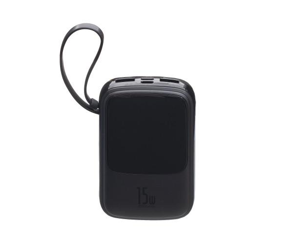 Повербанк Baseus PPXF-A With Type-C Cable 3 A 10000 mAh Black