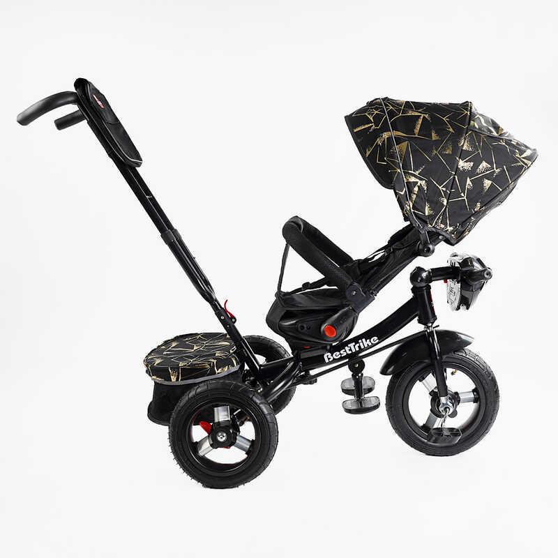 Велосипед 3-х колесный детский Best Trike надувные колеса/фара музыкальная/с USB/пульт Black (164863) - фото 2 Велосипед 3-х колесный детский Best Trike надувные колеса/фара музыкальная/с USB/пульт Black (164863) - фото 2