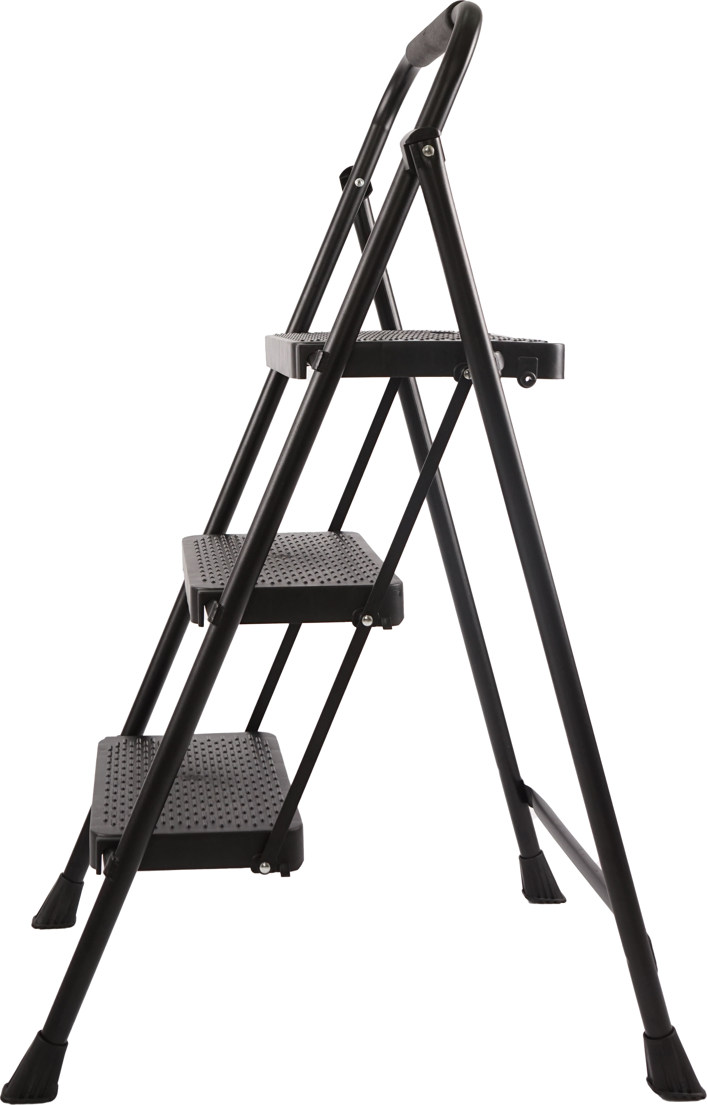 Сходи Alex Valex металеві 3 сходинки Чорний (AVL-SW3) - фото 2 Сходи Alex Valex металеві 3 сходинки Чорний (AVL-SW3) - фото 2