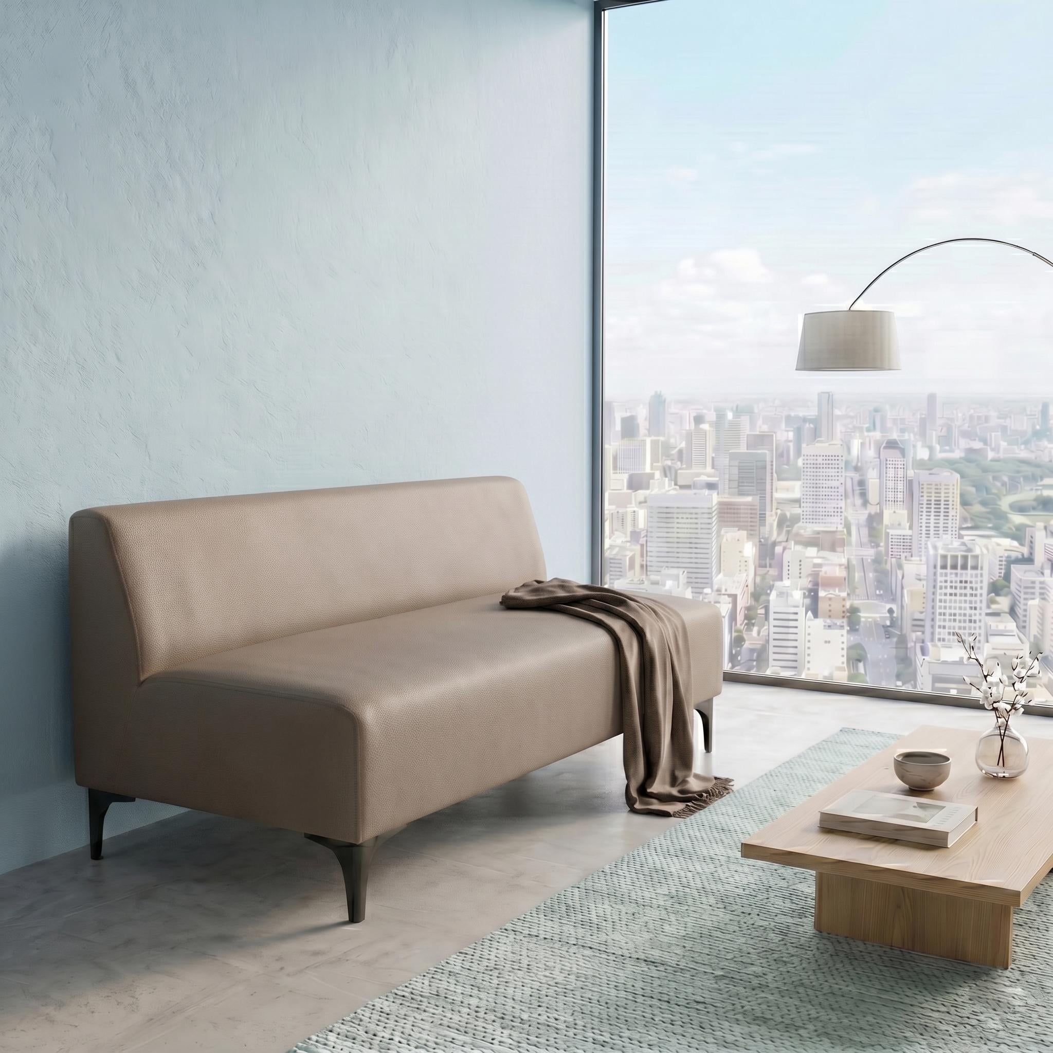 Диван Oliver экокожа Cream 140х70х75 см Latte (rich_sofa_00533) Диван Oliver экокожа Cream 140х70х75 см Latte (rich_sofa_00533)
