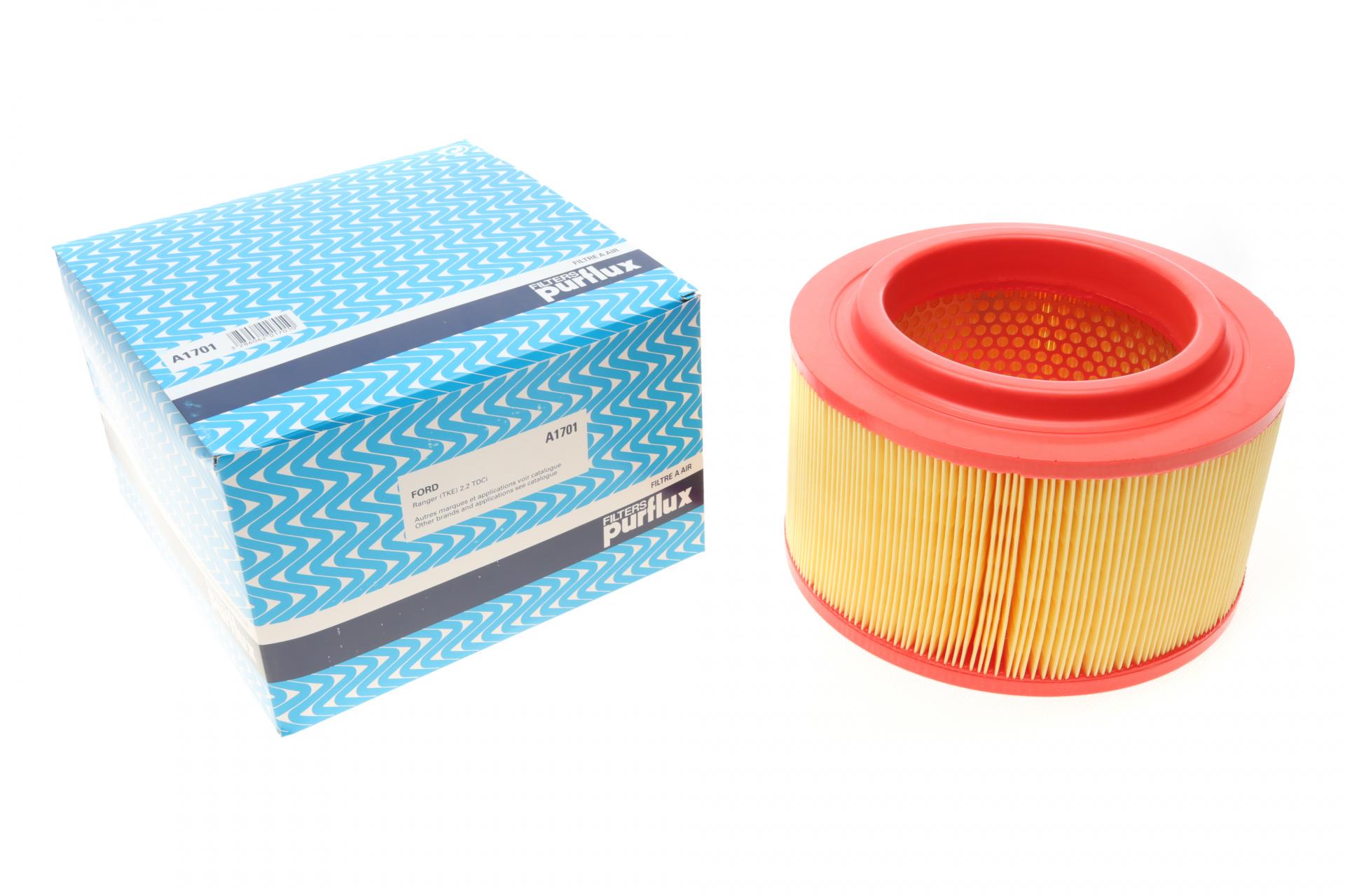 Фильтр воздушный PURFLUX для Ford Ranger 2,2 TDCi/2,5 16V 11- (A1701)