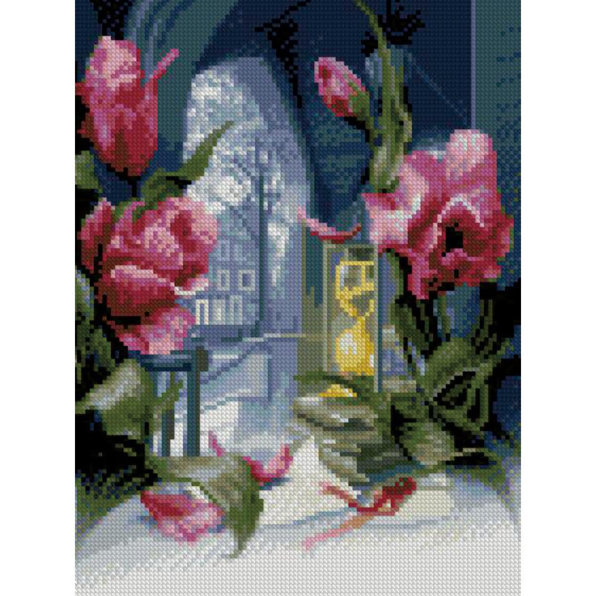 Алмазная мозаика Strateg Заколдованная комната 30х40 см (Str-HX107)