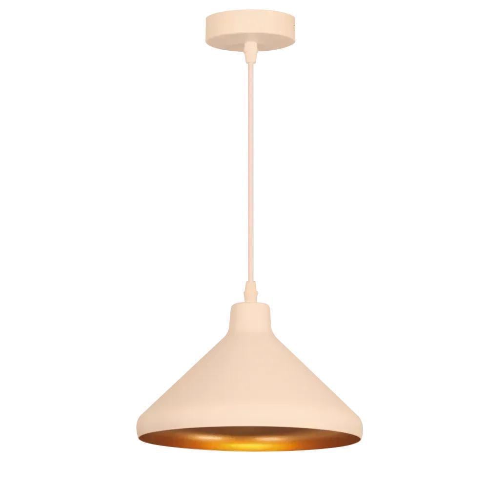 Подвесной светильник Velmax V-CL-MUSHROOM-Wh-G 60W E27 220V Белый (28687487)