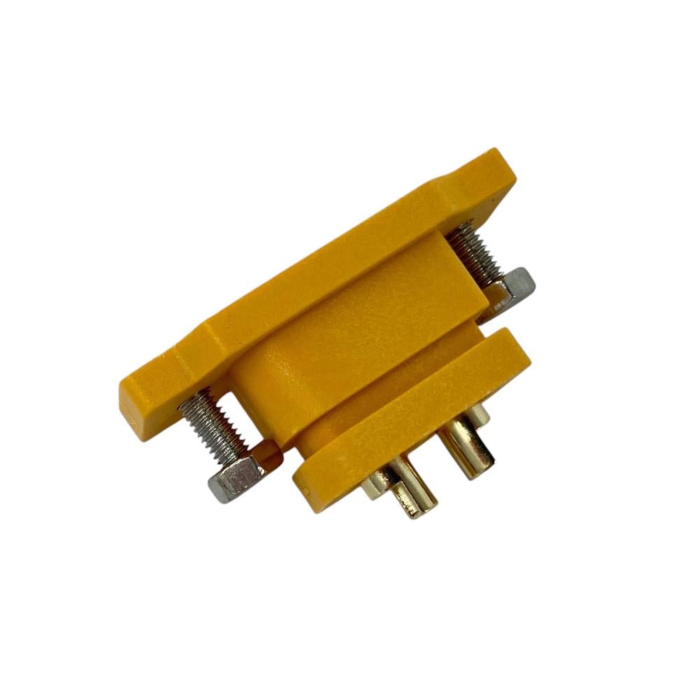 Разъем питания Amass XT60E-F мама с винтиками на корпус Желтый (2465929497) - фото 6 Разъем питания Amass XT60E-F мама с винтиками на корпус Желтый (2465929497) - фото 6