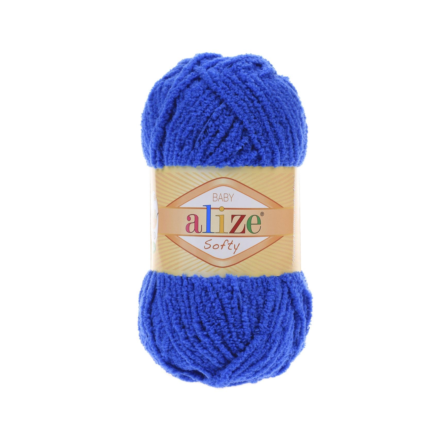 Пряжа Alize Softy 141 василька (2630) Пряжа Alize Softy 141 василька (2630)
