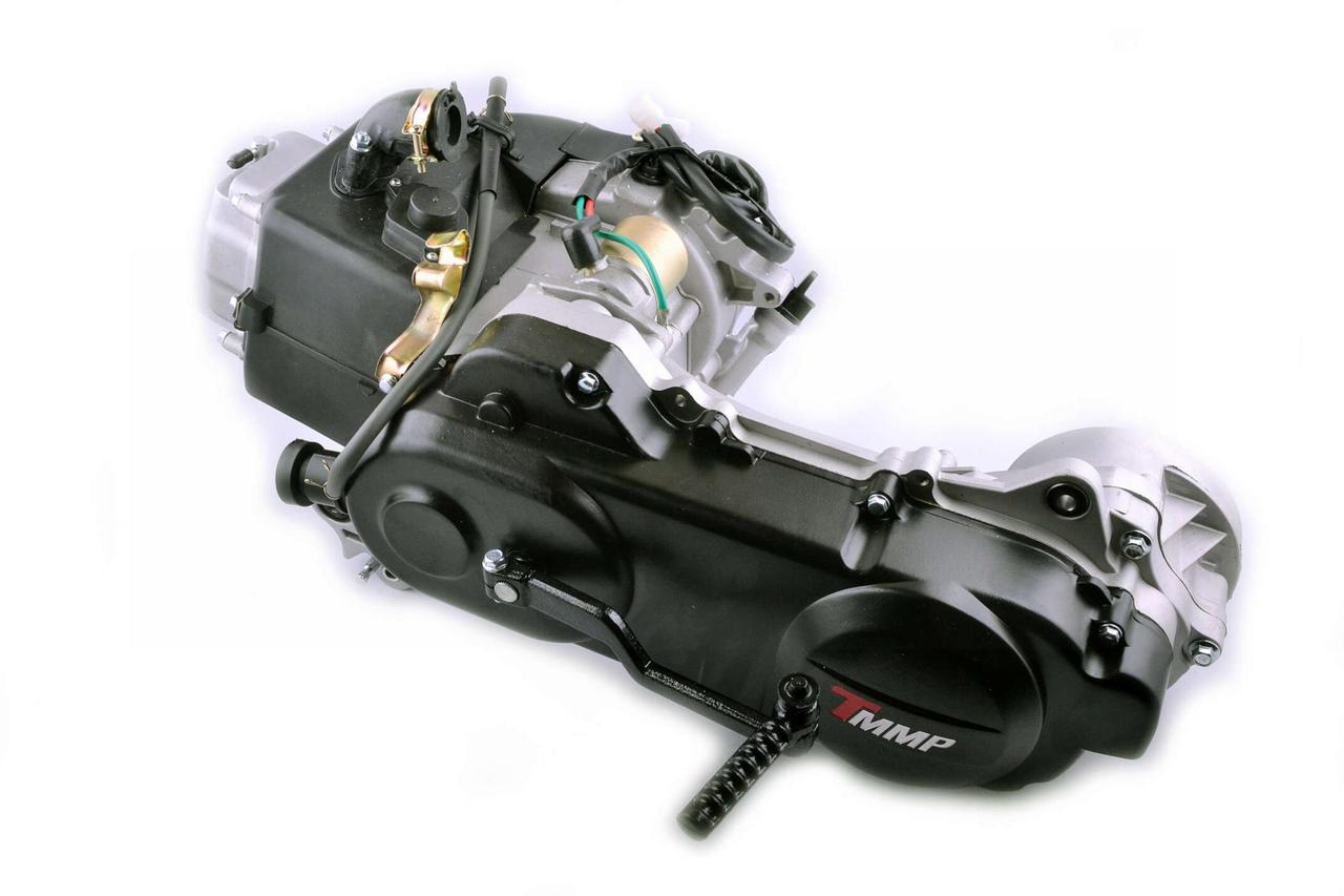 Двигун EVO 4T GY6 80cc 139QMB/довгий 10 колесо/під 2 амортизатори (2186975556)