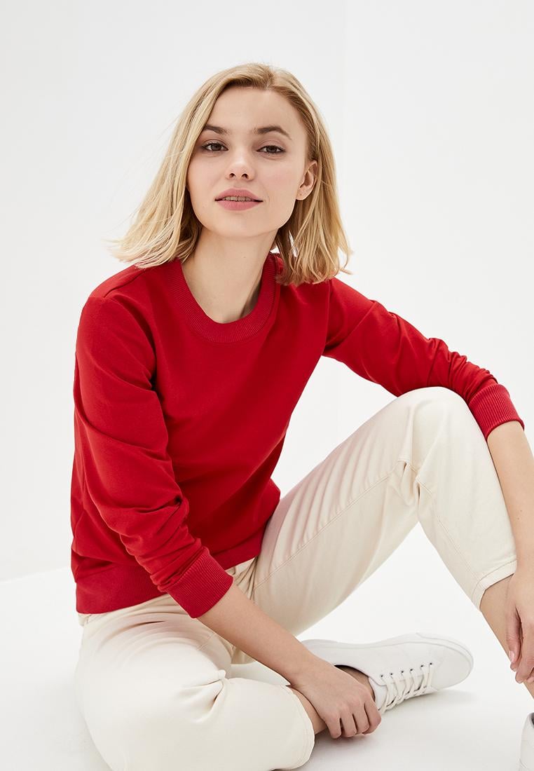 Свитшот женский HiBrand S Красный (Wm094)