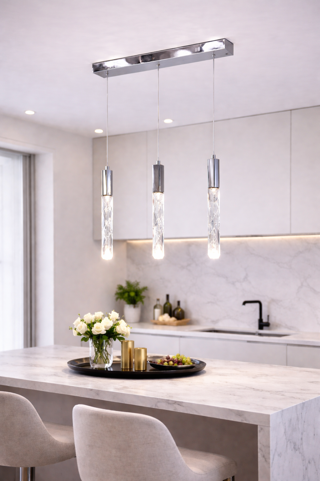 Люстра Crystal Line 3 LED нейтральне світло 14,5W (2080/3SL)