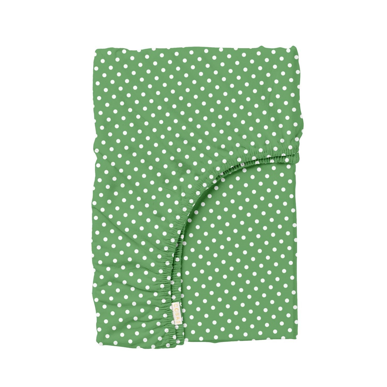 Простынь Cosas Green Dots на резинке 180x200x25 см (4822052208618)