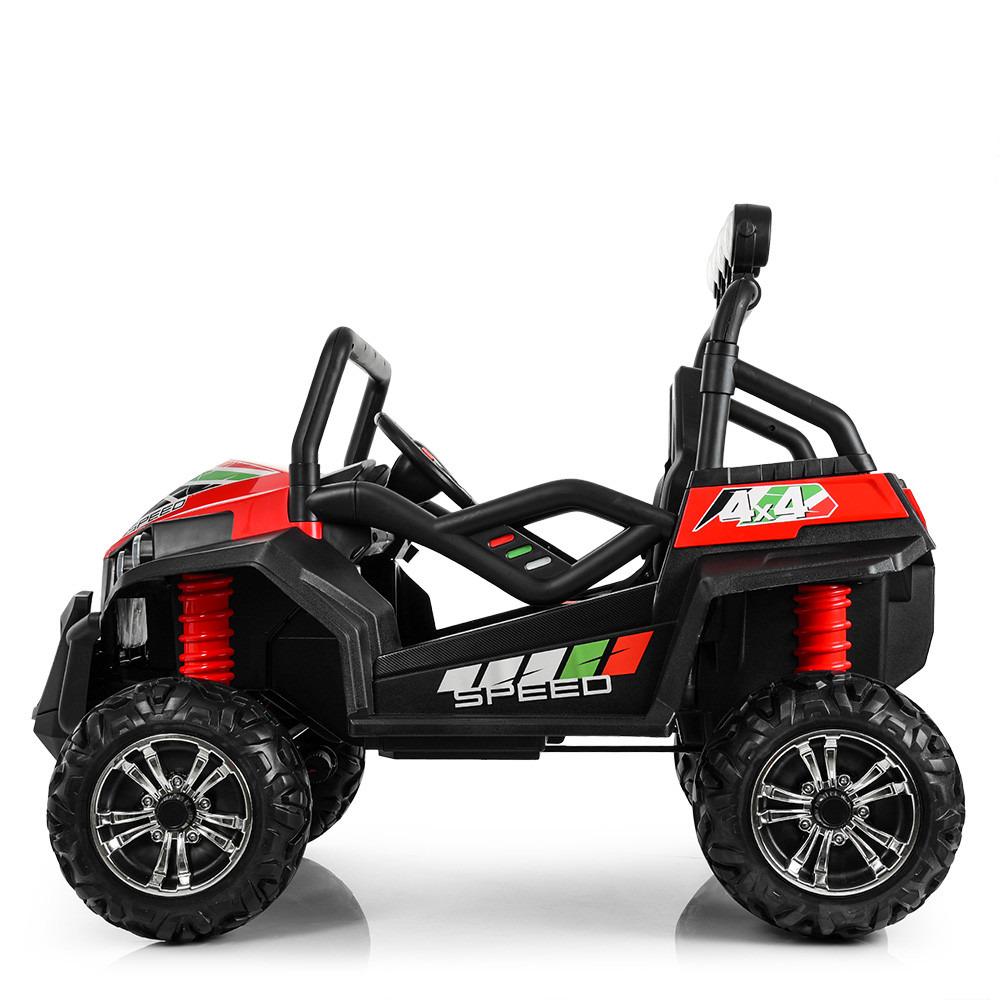 Дитячий електромобіль Bambi Racer M 3454 EBLR-3 джип з ручкою газу 1500 W Червоний (14020117) - фото 3