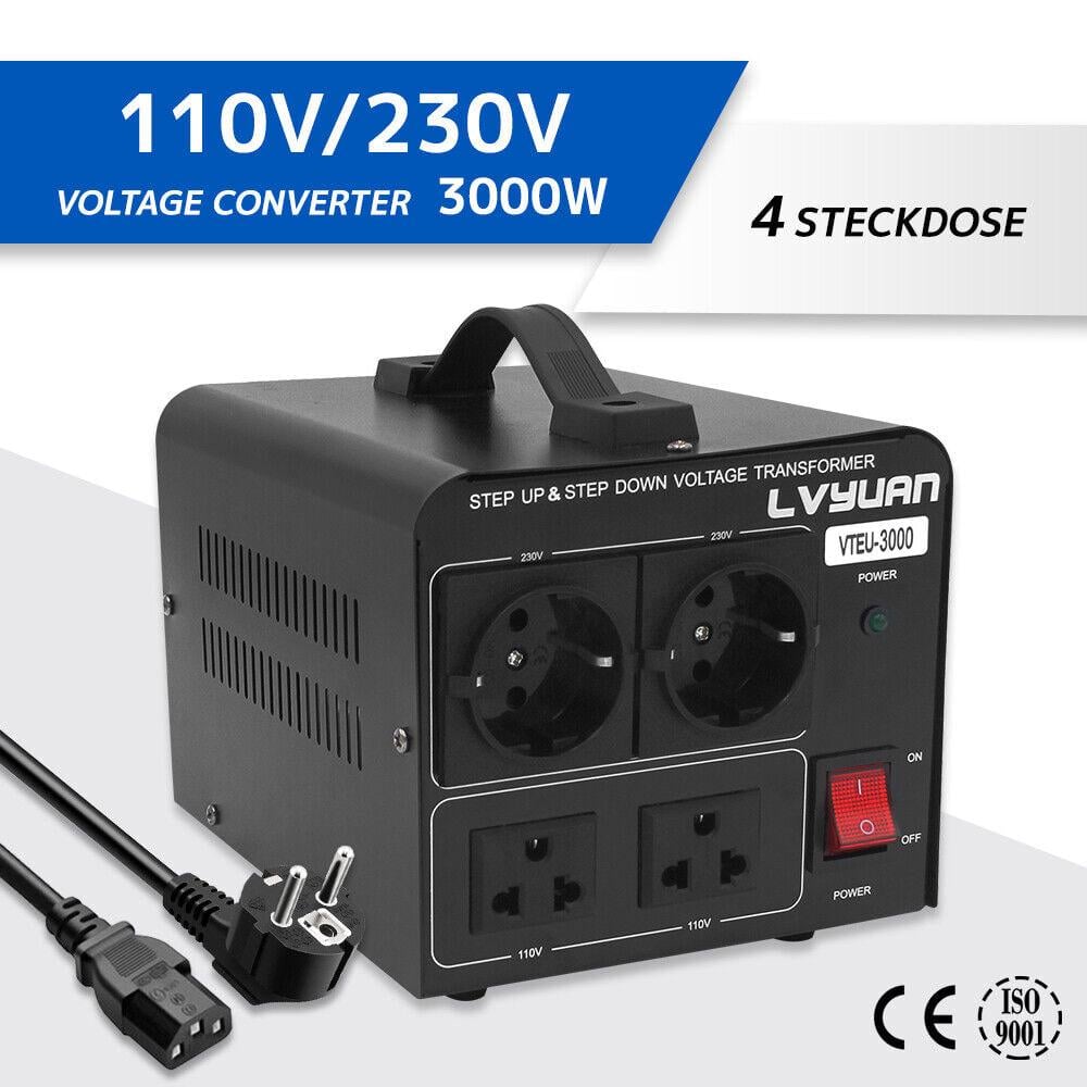 Перетворювач напруги Lvyuan 1500 W 110/220 V (VTEU-3000) - фото 4