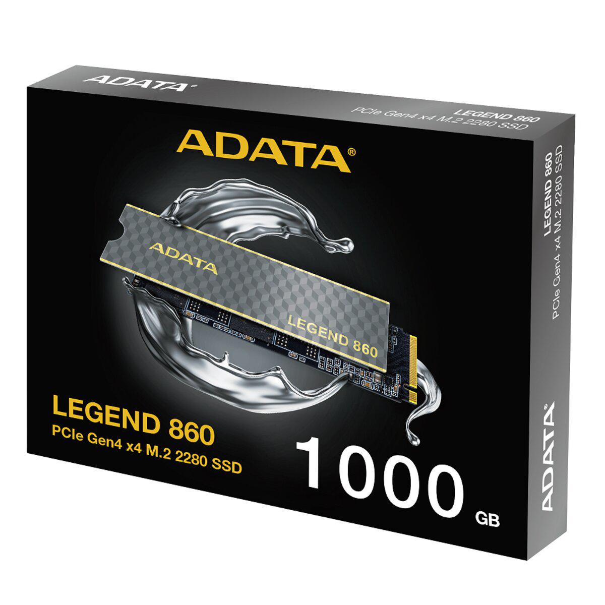 SSD-диск ADATA LEGEND 860 1 Тб Black (25442069) - фото 6