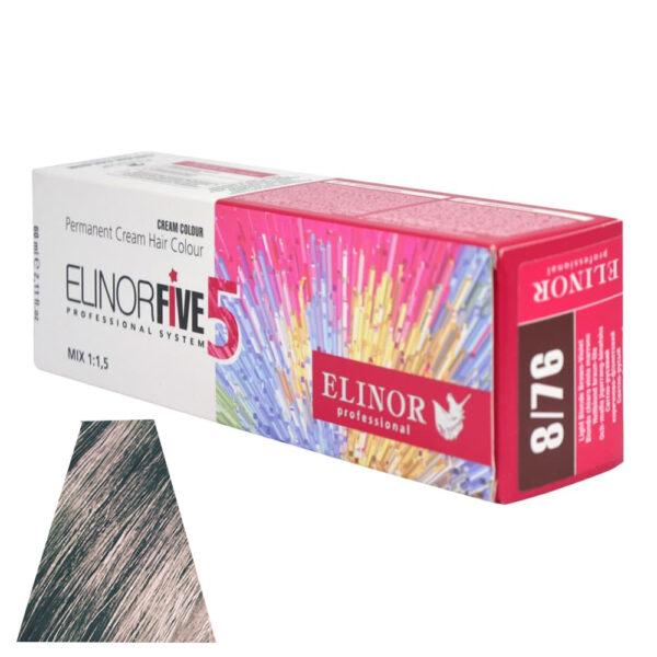 Фарба для волосся Світло-русявий коричнево-фіолетовий 8/76 100 мл (23442104)