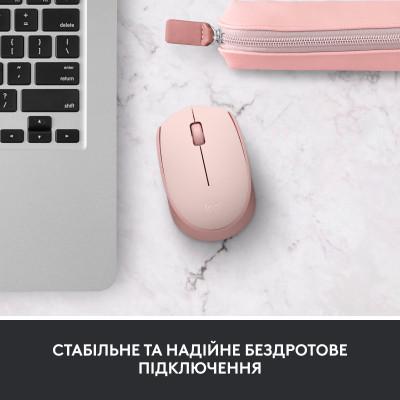 Компьютерная мышка Logitech M171 Rose (910-006865) - фото 2 Компьютерная мышка Logitech M171 Rose (910-006865) - фото 2