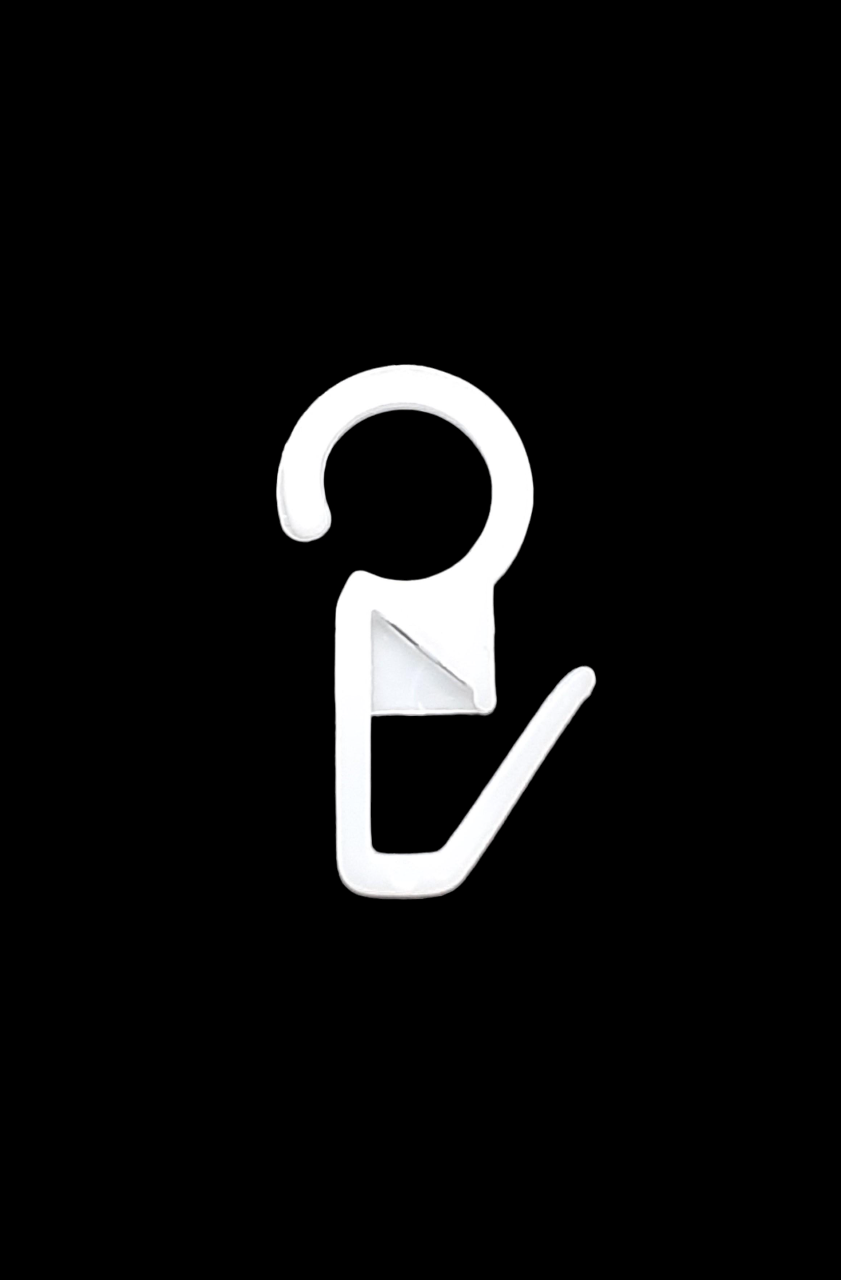 Крючок Mardom пластиковый 10 шт. Белый - фото 1 Крючок Mardom пластиковый 10 шт. Белый - фото 1