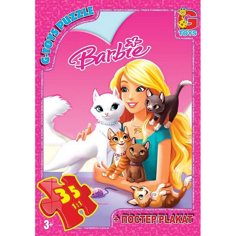 Пазли Barbie BA016 постер 35 елементів (3074082776)