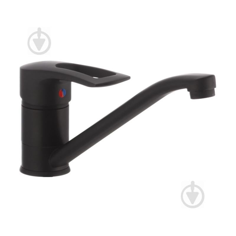 Смеситель для кухни Haiba HANSBERG 004 Черный (HB0178)