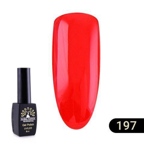 Гель-лак Global Fashion Black elite 197 Гель-лак Global Fashion Black elite 197