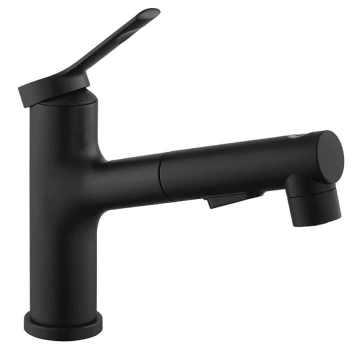 Смеситель для раковины Kroner KRP Edelstahl Klassisch с выдвижным изливом SCH030-T (60067) - фото 6