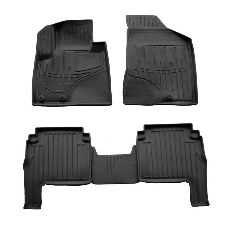 Килимки Stingray 3D Stingray для Hyundai Santa Fe 2 2006-2012 рр. поліуретан Чорний Килимки Stingray 3D Stingray для Hyundai Santa Fe 2 2006-2012 рр. поліуретан Чорний