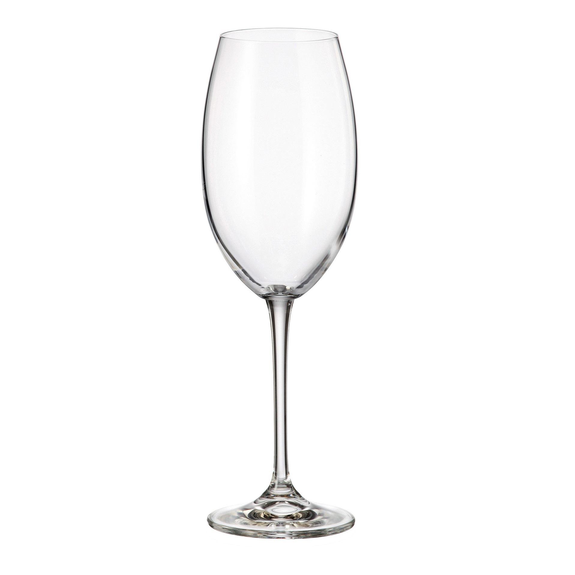 Набір келихів для вина Bohemia Strix Fulica 1SF86/00000/400 400 мл 6 шт. - фото 1 Набір келихів для вина Bohemia Strix Fulica 1SF86/00000/400 400 мл 6 шт. - фото 1