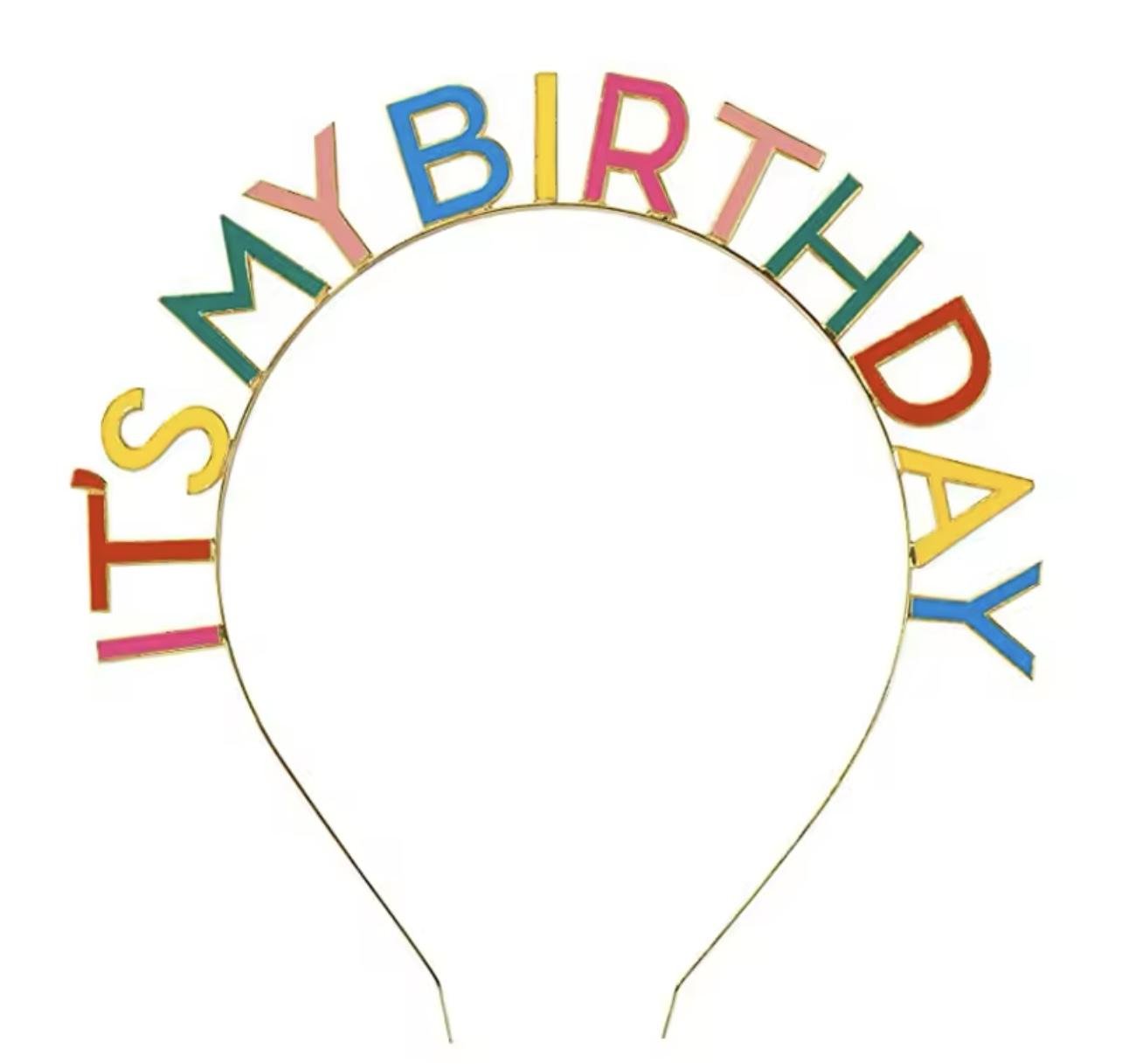 Обруч для волос It`s my Birthday Разноцветный (29013982) Обруч для волос It`s my Birthday Разноцветный (29013982)