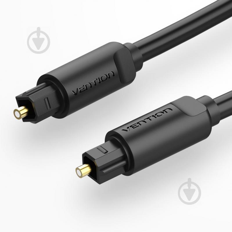 Кабель мультимедийный аудио оптический Vention BAEBI Toslink S/PDIF 3 м Черный (1057191763)