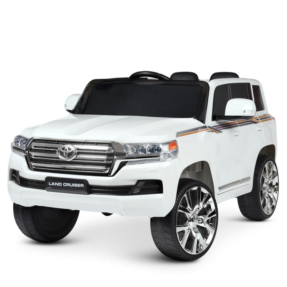 Детский электрический джип Bambi Toyota 24V двухместный до 35 кг Белый (DE-169-E-1063)