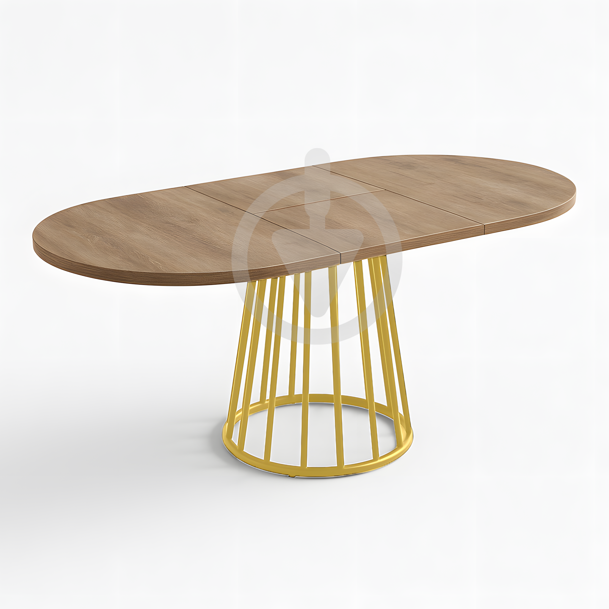 Стол кухонный раскладной RoMax Elegant Slide 80x80/110x80 см Loft Дуб Крафт Золотой/Золотой - фото 3 Стол кухонный раскладной RoMax Elegant Slide 80x80/110x80 см Loft Дуб Крафт Золотой/Золотой - фото 3