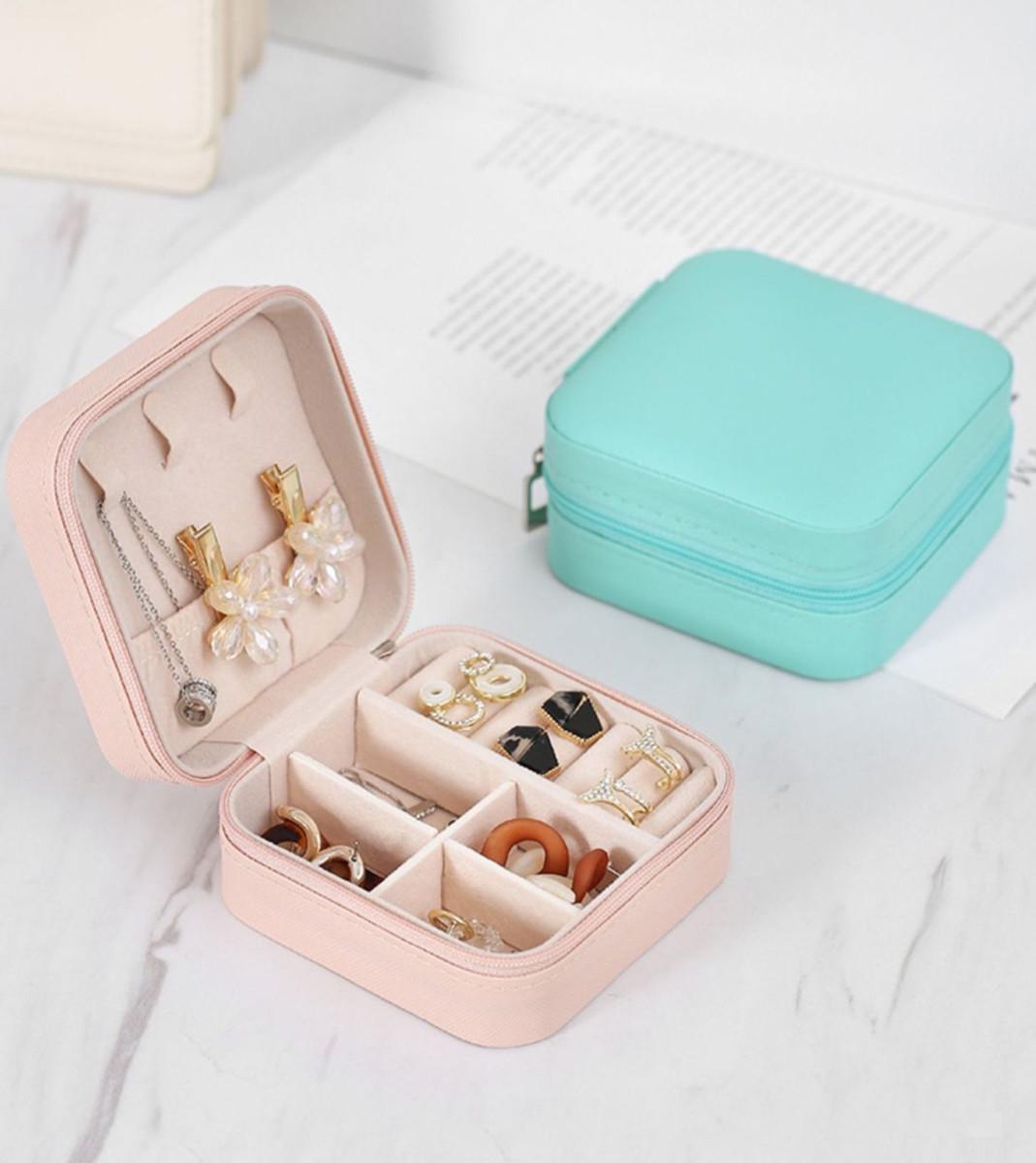 Органайзер для біжутерії та прикрас 15017 рожевий (5002595) - фото 4 Органайзер для біжутерії та прикрас 15017 рожевий (5002595) - фото 4