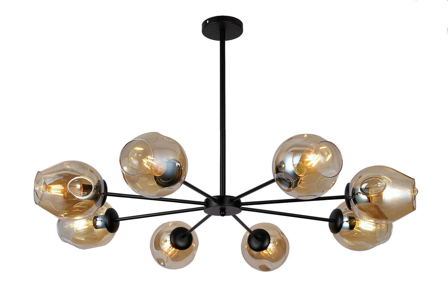 Припотолочна люстра Джейн VIII Коричневий (140578c20130)