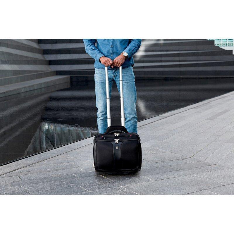 Кейс-пилот для ноутбука Wenger Patriot 2 Pc Wheeled Laptop Case 25 л 16" Черный (600662) - фото 23