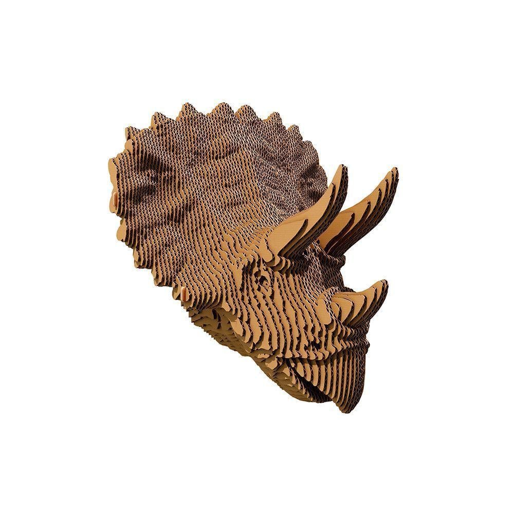 Пазл картонный настенный Cartonic 3D Triceratops 100 деталей