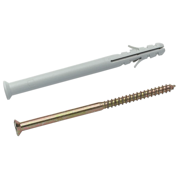 Дюбель Steelfix з шурупом 6х60 APR-C потайний нейлон 100 шт. (058362)