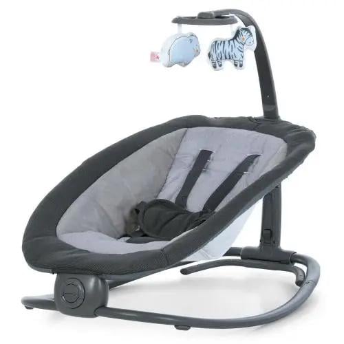 Дитячий заколисуючий центр-шезлонг Mastela Темно-сірий (6605)