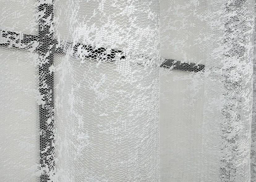 Тюль из жаккарда Мрамор 1,2 м Белый (1601т) - фото 4 Тюль из жаккарда Мрамор 1,2 м Белый (1601т) - фото 4