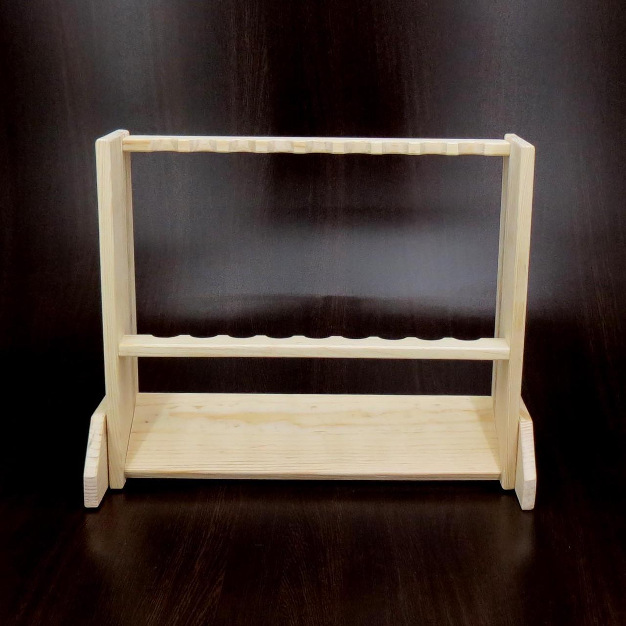 Органайзер для вудок із дерева Болонь 9 Бланже (РИБ-091301) - фото 6 Органайзер для вудок із дерева Болонь 9 Бланже (РИБ-091301) - фото 6