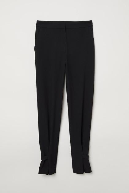 Брюки H&M р. 34 Чорний (615183П)