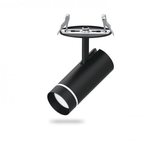 Светильник накладной поворотный светодиодный  Feron AL196 Черный