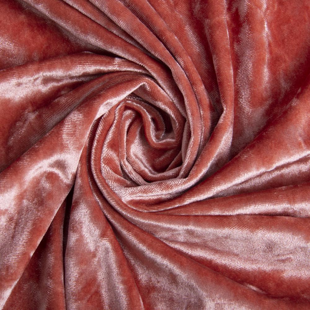 Ткань Бархат Li Светлый арахис (23062)